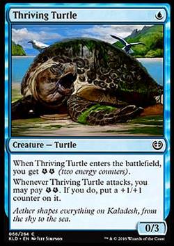 Thriving Turtle - FOIL - (Gedeihende Schildkröte)